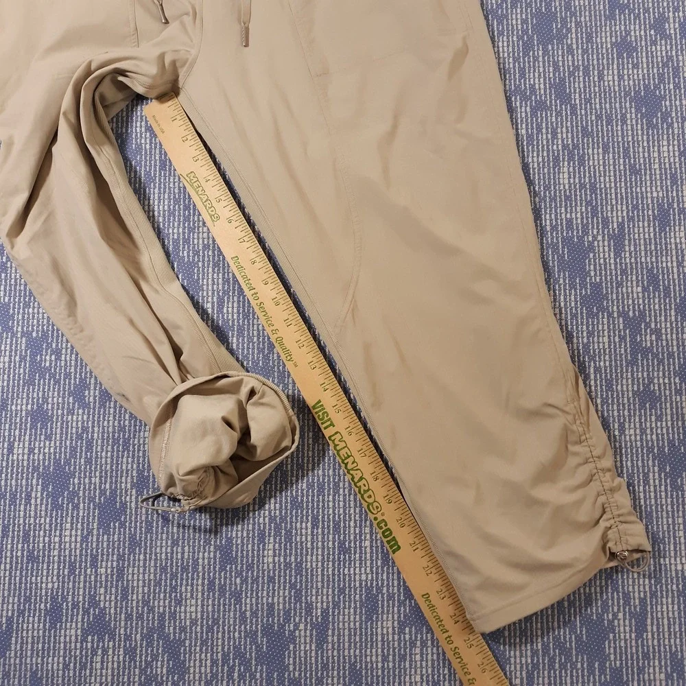 Lululemon Dance Studio Joggers Crop Pants Womens Size 14 Tan High Rise LW6CLWS